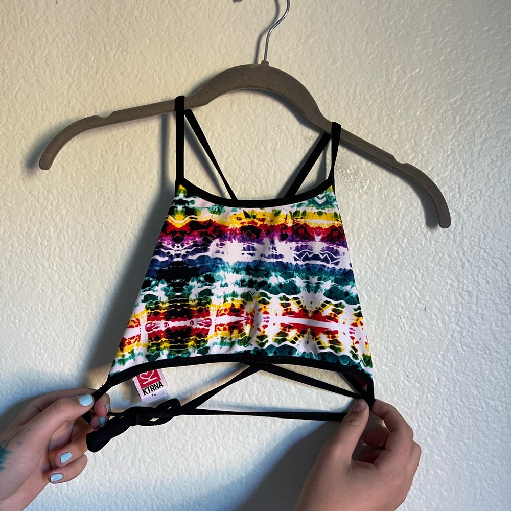 Kids dance or workout top/bra
